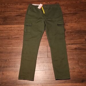 Men's Forest Green Cargo Pants